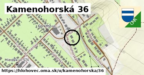 Kamenohorská 36, Hlohovec