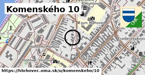 Komenského 10, Hlohovec