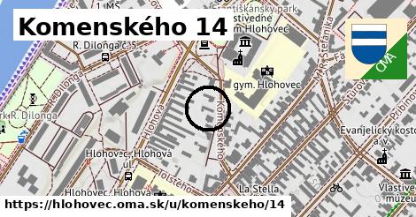 Komenského 14, Hlohovec