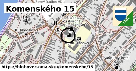 Komenského 15, Hlohovec