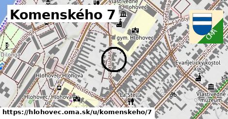 Komenského 7, Hlohovec