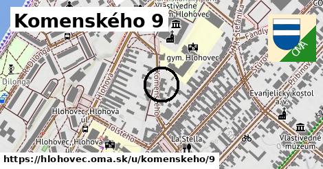 Komenského 9, Hlohovec