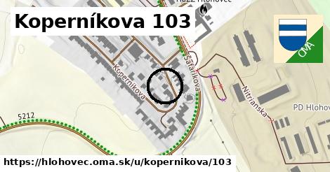 Koperníkova 103, Hlohovec