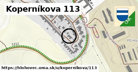 Koperníkova 113, Hlohovec