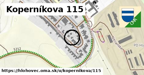 Koperníkova 115, Hlohovec