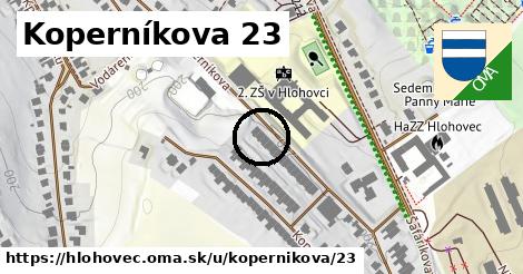 Koperníkova 23, Hlohovec