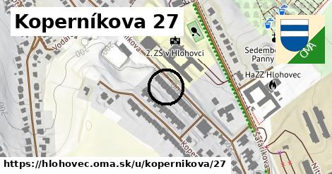 Koperníkova 27, Hlohovec