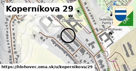 Koperníkova 29, Hlohovec