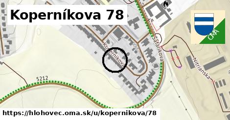 Koperníkova 78, Hlohovec