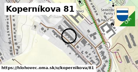 Koperníkova 81, Hlohovec