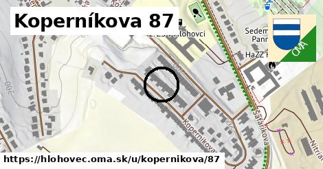 Koperníkova 87, Hlohovec