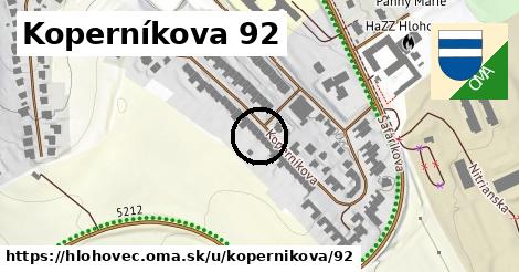 Koperníkova 92, Hlohovec