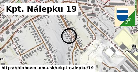 Kpt. Nálepku 19, Hlohovec