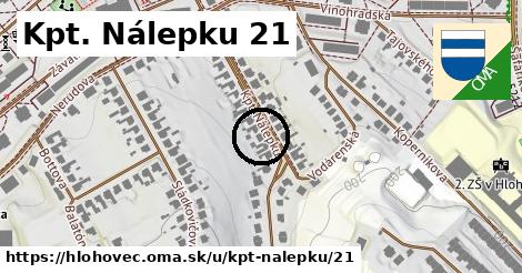 Kpt. Nálepku 21, Hlohovec