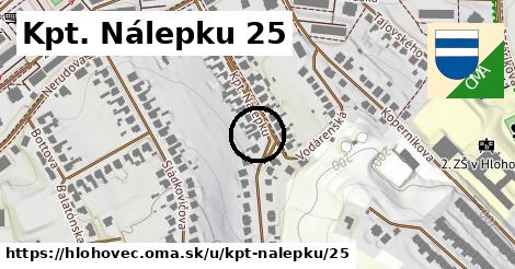 Kpt. Nálepku 25, Hlohovec