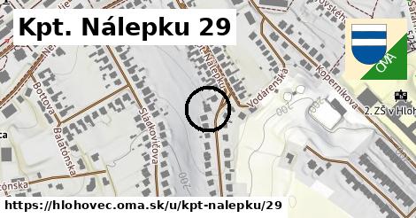 Kpt. Nálepku 29, Hlohovec