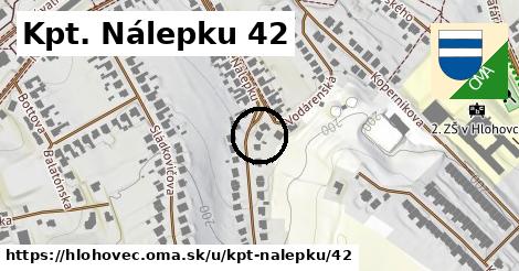 Kpt. Nálepku 42, Hlohovec