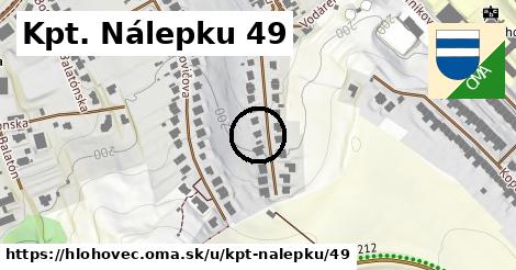 Kpt. Nálepku 49, Hlohovec