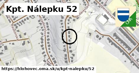 Kpt. Nálepku 52, Hlohovec