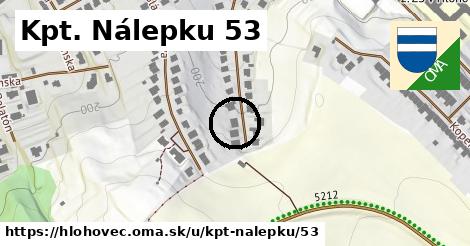 Kpt. Nálepku 53, Hlohovec