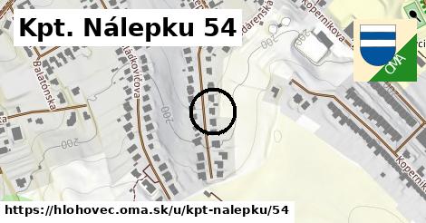 Kpt. Nálepku 54, Hlohovec