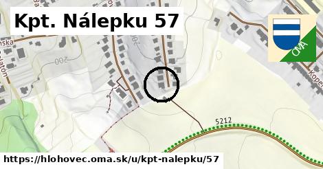 Kpt. Nálepku 57, Hlohovec