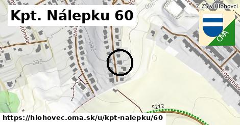 Kpt. Nálepku 60, Hlohovec