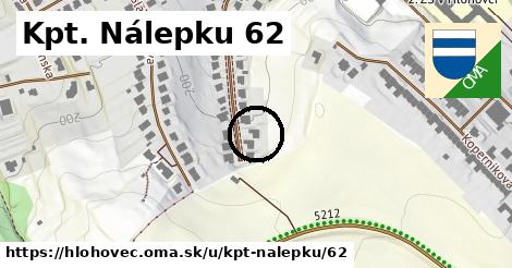 Kpt. Nálepku 62, Hlohovec