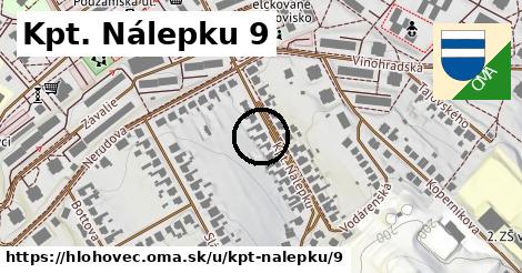 Kpt. Nálepku 9, Hlohovec