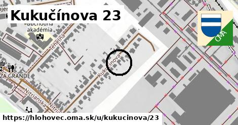 Kukučínova 23, Hlohovec