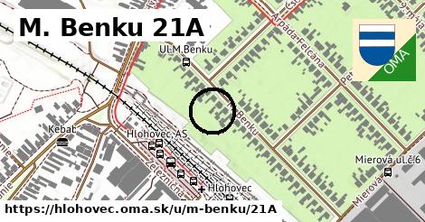 M. Benku 21A, Hlohovec