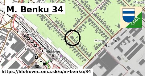 M. Benku 34, Hlohovec