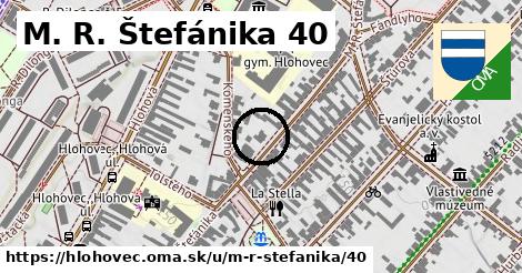 M. R. Štefánika 40, Hlohovec