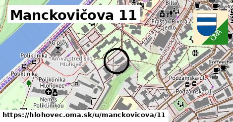 Manckovičova 11, Hlohovec