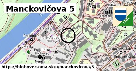 Manckovičova 5, Hlohovec