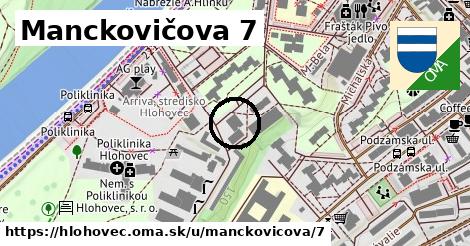 Manckovičova 7, Hlohovec