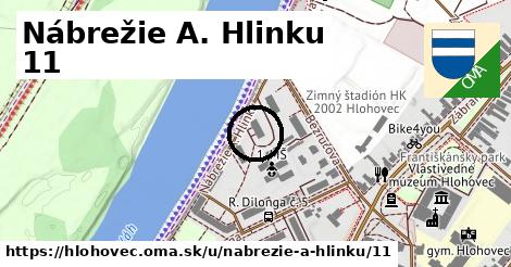 Nábrežie A. Hlinku 11, Hlohovec