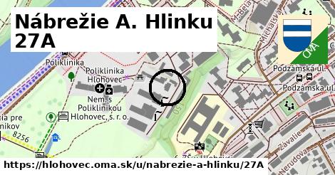 Nábrežie A. Hlinku 27A, Hlohovec