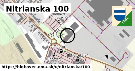 Nitrianska 100, Hlohovec