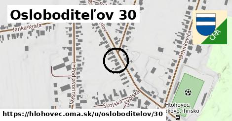 Osloboditeľov 30, Hlohovec