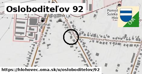 Osloboditeľov 92, Hlohovec