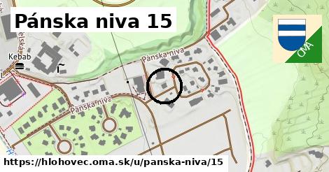 Pánska niva 15, Hlohovec