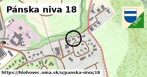 Pánska niva 18, Hlohovec