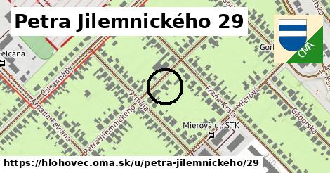 Petra Jilemnického 29, Hlohovec