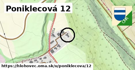 Poniklecová 12, Hlohovec