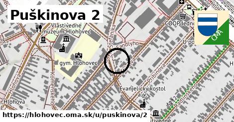 Puškinova 2, Hlohovec