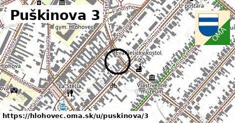 Puškinova 3, Hlohovec