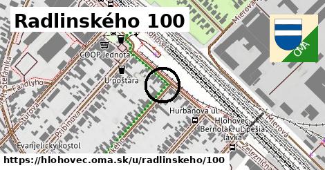 Radlinského 100, Hlohovec