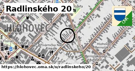 Radlinského 20, Hlohovec