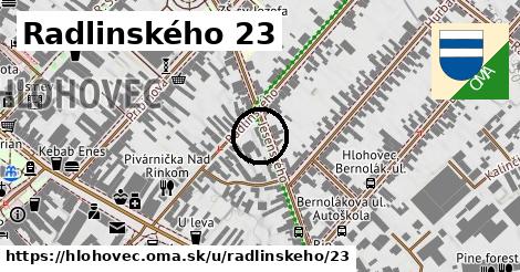 Radlinského 23, Hlohovec